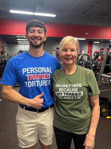 Customer photo review of Personal Torturer T-Shirt