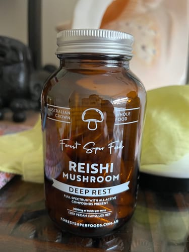 Customer photo review of Australian Grown Reishi Mushroom Capsules