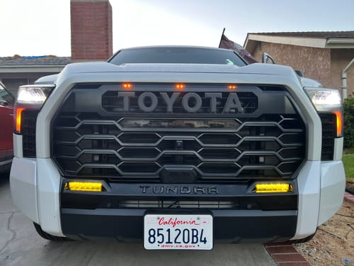Customer photo review of LED Fog Light - Fits Toyota Tacoma, Tundra, 4Runner, and Sequoia