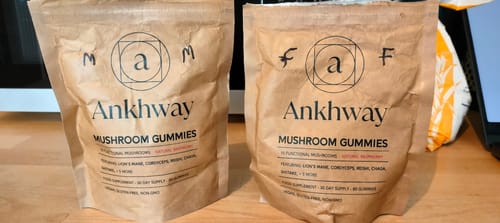 Customer photo review of 2-Month Mushroom Gummies