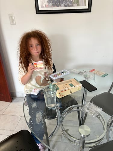 Customer photo review of Tobio's™ Set de Mini-Acuarelas