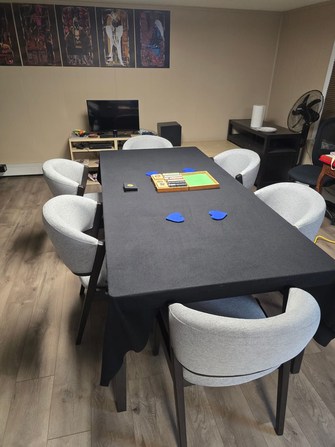 Customer photo review of Poker/Card Table Felt
