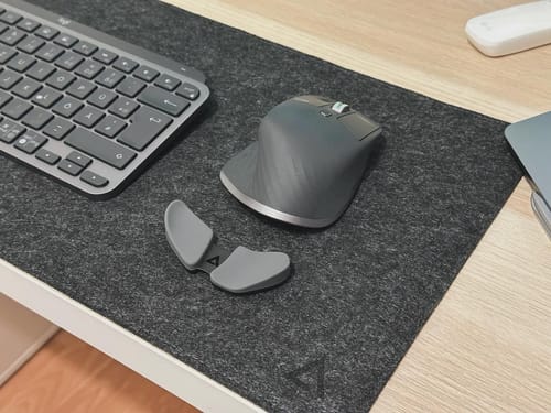 Customer photo review of ErgoMotion™ - Handgelenk Support gegen Mausarm - für mehr für mehr Komfort & Fokus