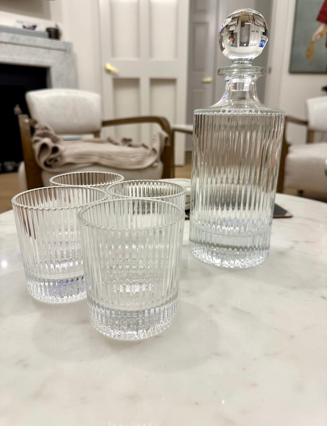 Customer photo review of M&B Flinders Ranges Crystal Whisky Decanter