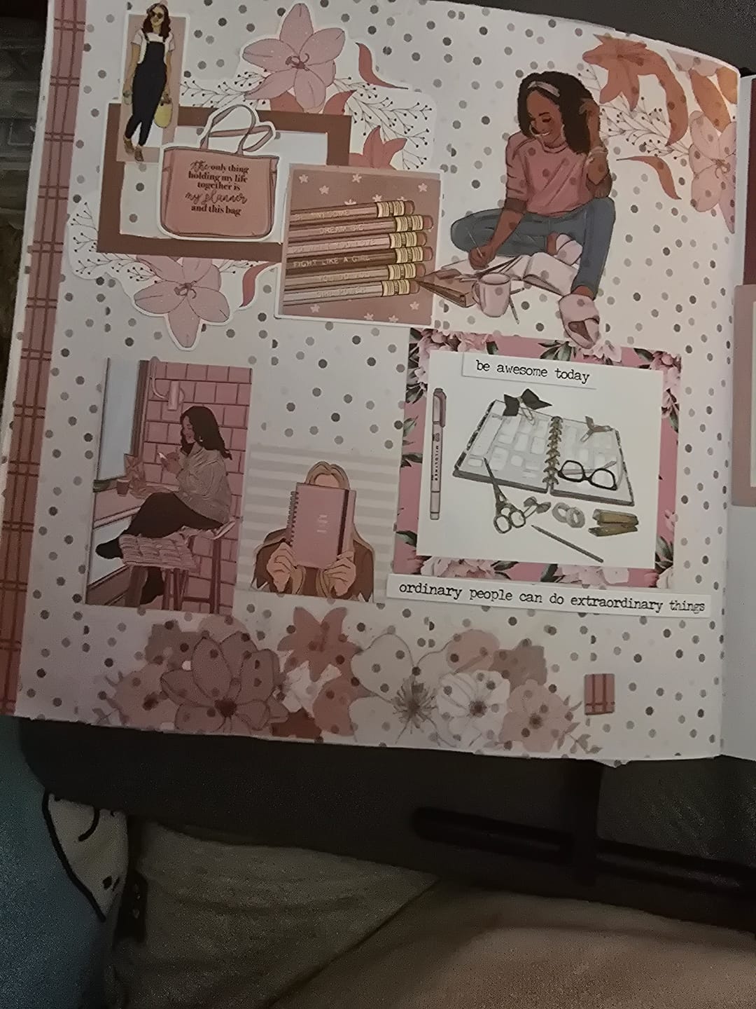Customer photo review of Planner Babe Sticker Book