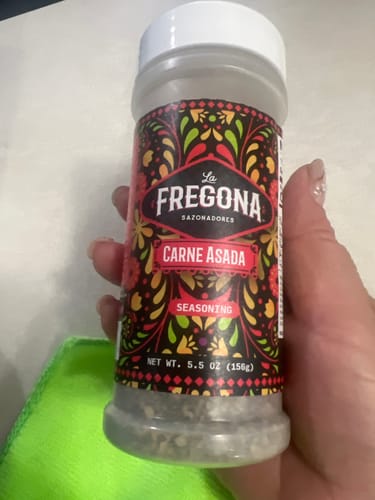 Customer photo review of Carne Asada Seasoning 5.5 oz | La Fregona™ Sazonador