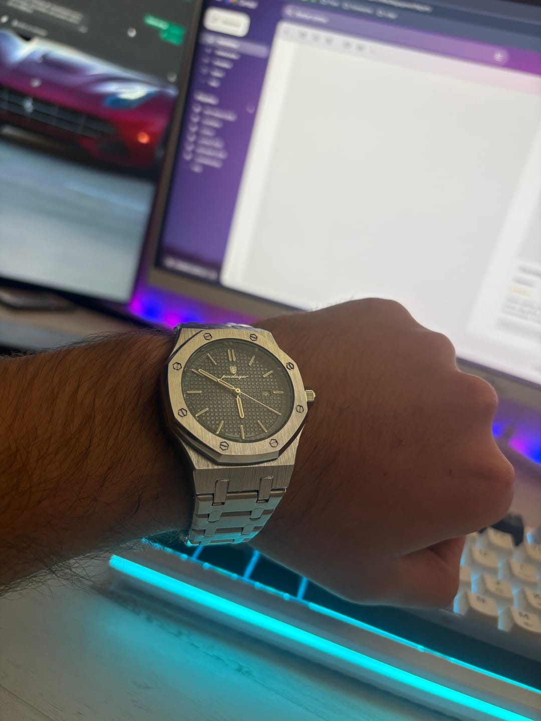 Customer photo review of King's Oak - 41mm