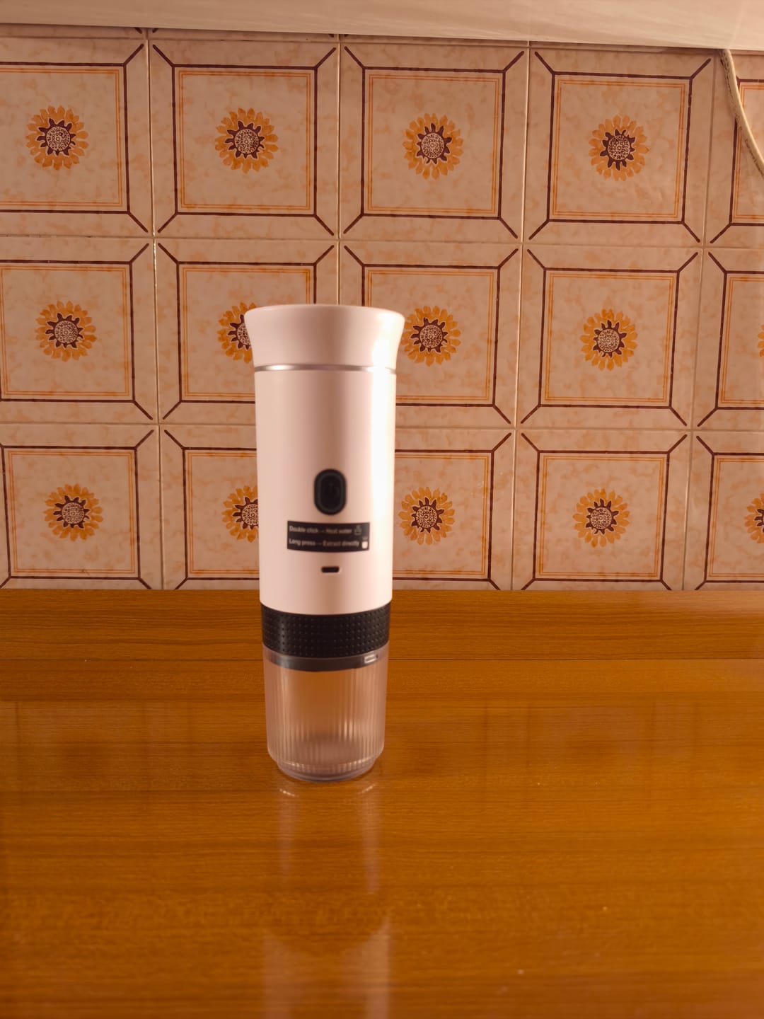 Customer photo review of Caffettiera Portatile - MokaElite