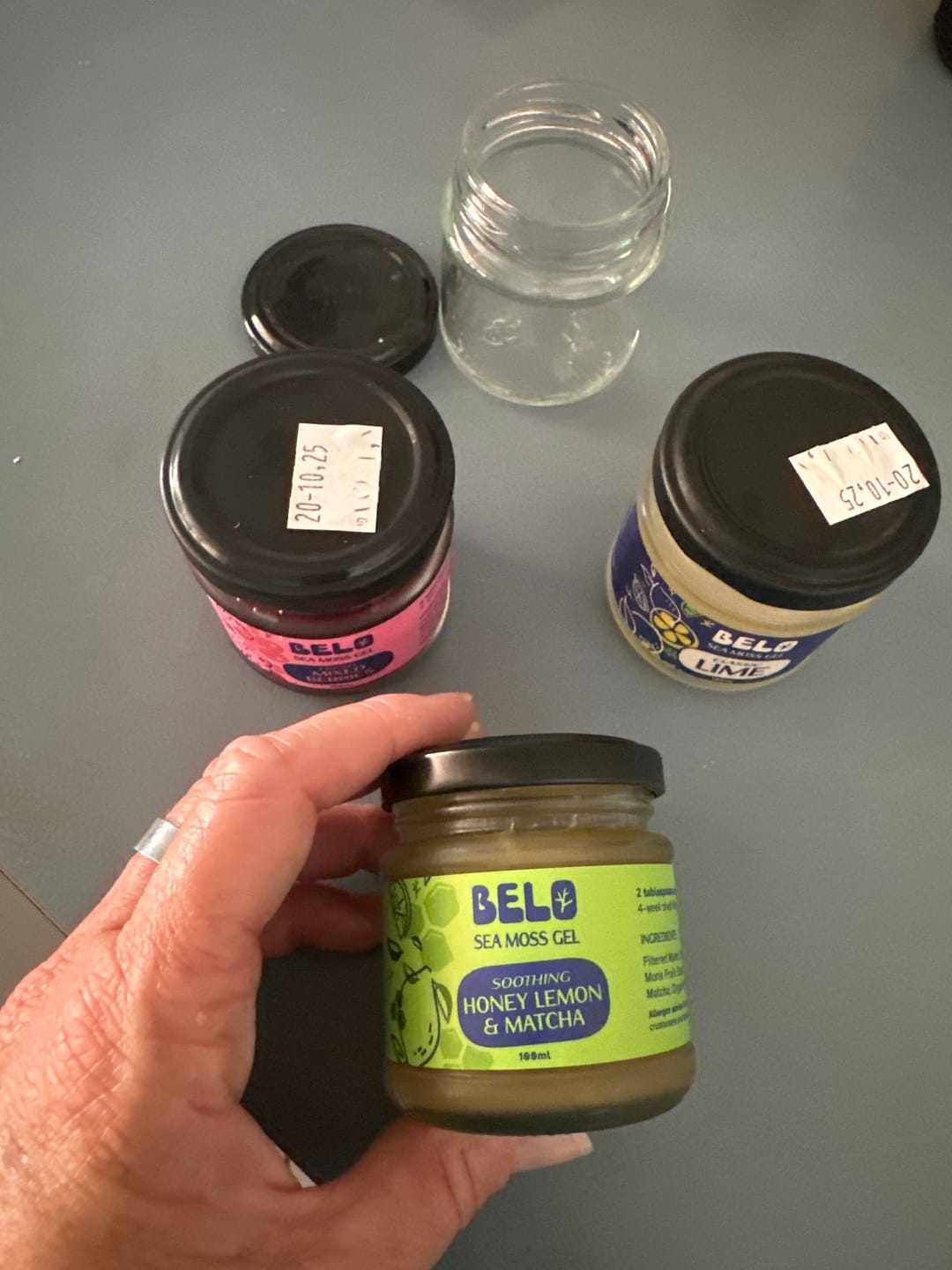 Customer photo review of Belo Sea Moss Gel - Starter Pack