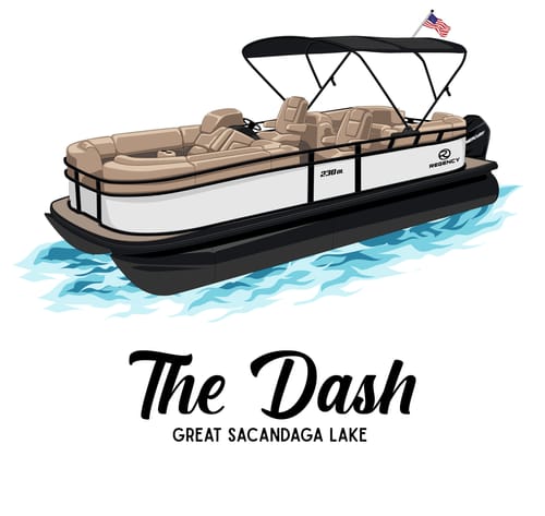 Customer photo review of Custom Digital Boat Artwork
