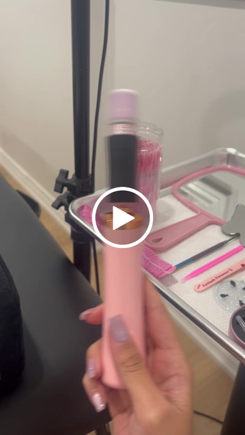 Customer video review of Volume 5ml - Lash Extension Glue