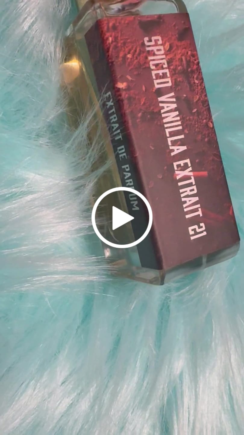 Customer video review of Spiced Vanilla Extrait 21