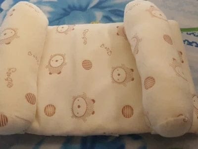 Customer photo review of Baby Shaping Head Support Pillow - (IMPORTED)
