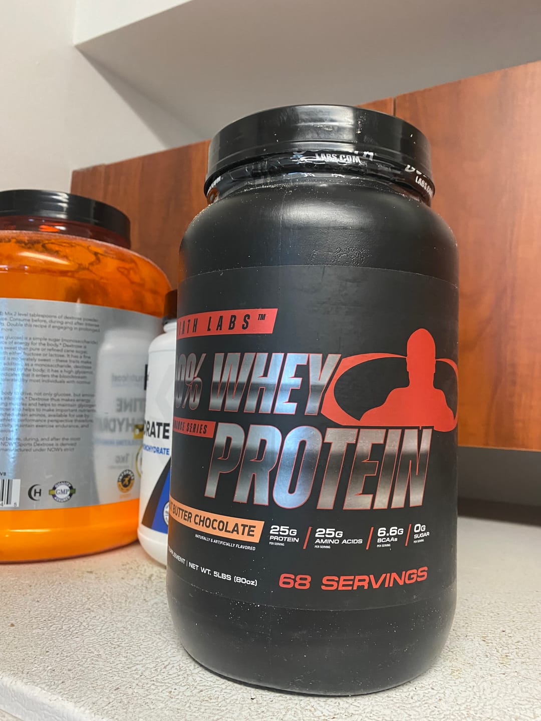 Customer photo review of 100% Whey Protein