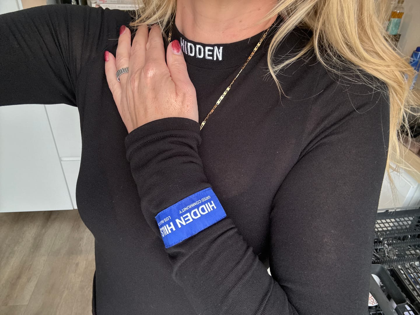 Recenzja zdjęcia klienta dotyczącego produktu BLUE LABEL SHEER BODYSUIT BLACK