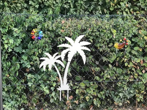 Customer photo review of Gartenstecker Palme