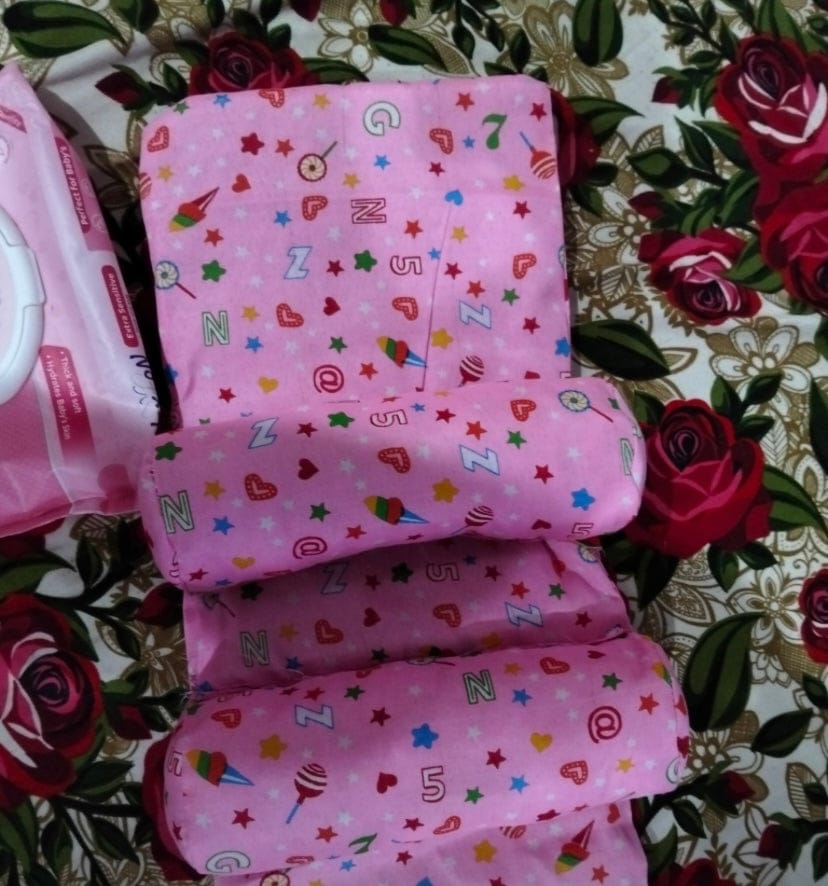 Customer photo review of Baby Shaping Head Support Pillow - (IMPORTED)
