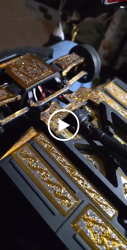 Customer video review of 2 Tone engraved decals (Pre assembled)