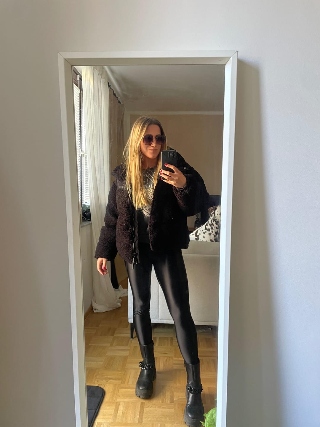 Customer photo review of Elegant Leggings shine