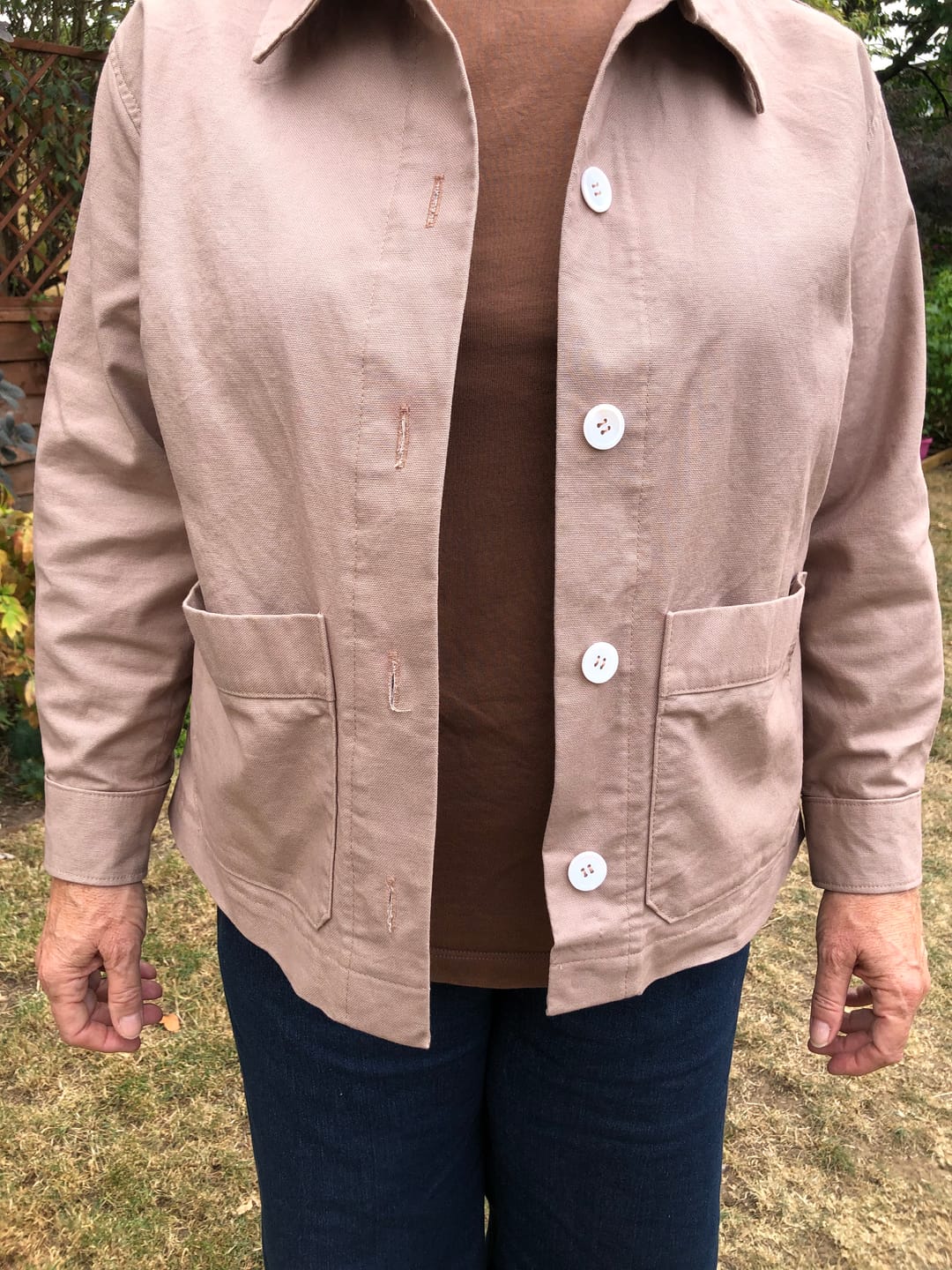 Customer photo review of Plain Soft Cotton Canvas Fabric
