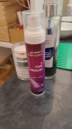 Customer photo review of THE SERUM SPF50+, 50ml