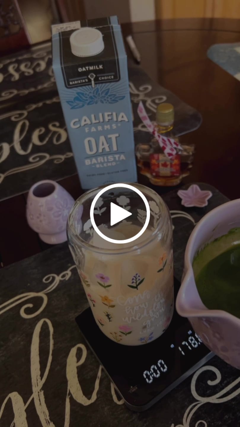 Customer video review of Matcha Set-Beginner Sakure Purple
