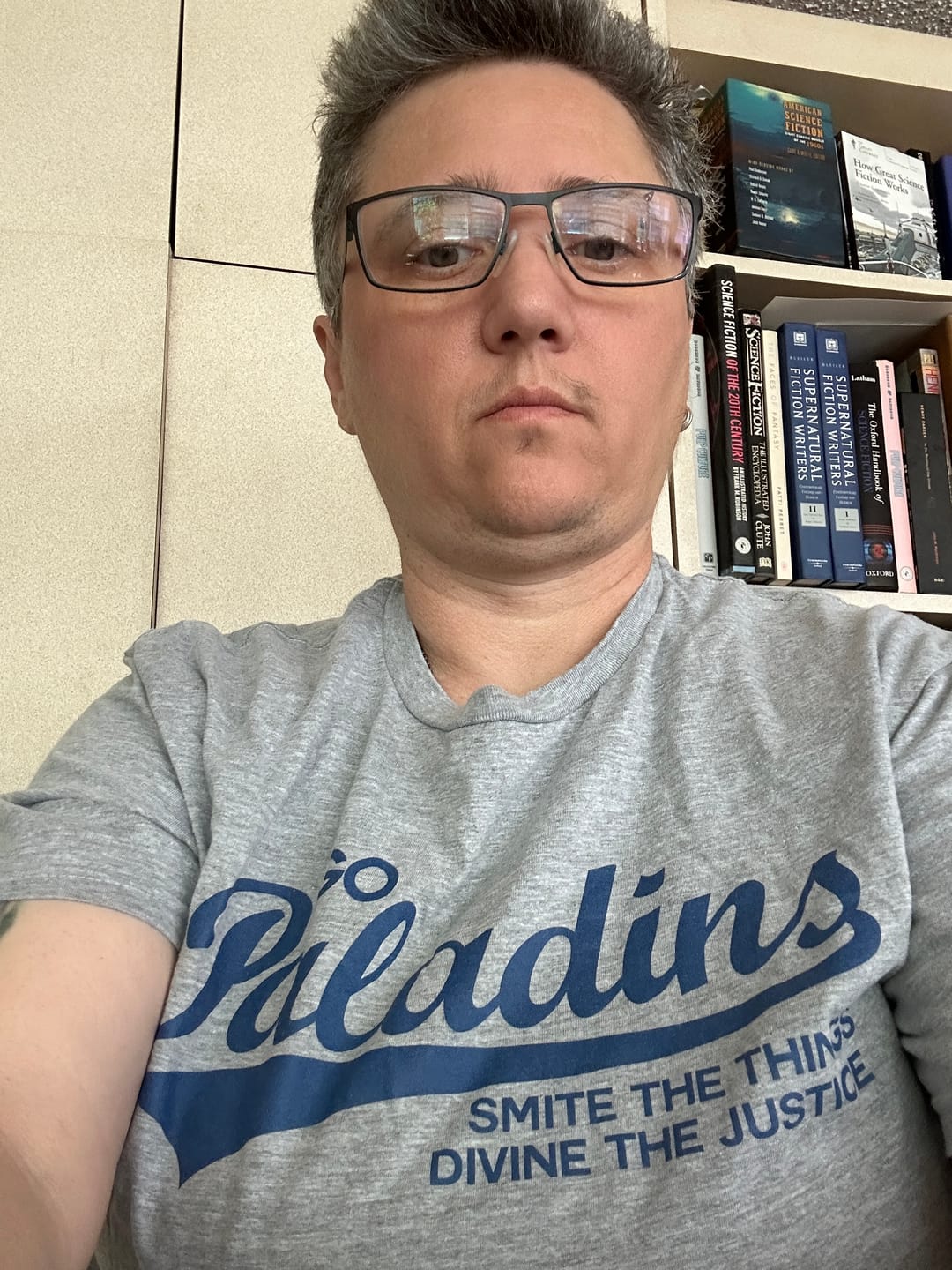 Customer photo review of Go Paladins T-Shirt