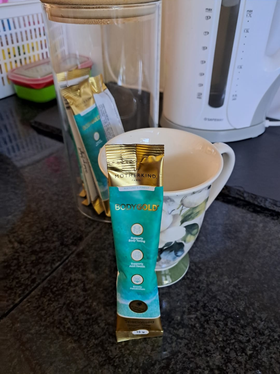 Customer photo review of BodyGOLD Collagen Single Servings