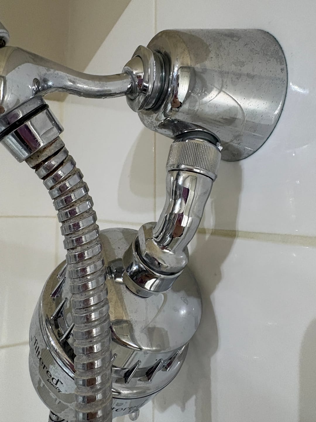 Customer photo review of Shower Adapter - Silver
