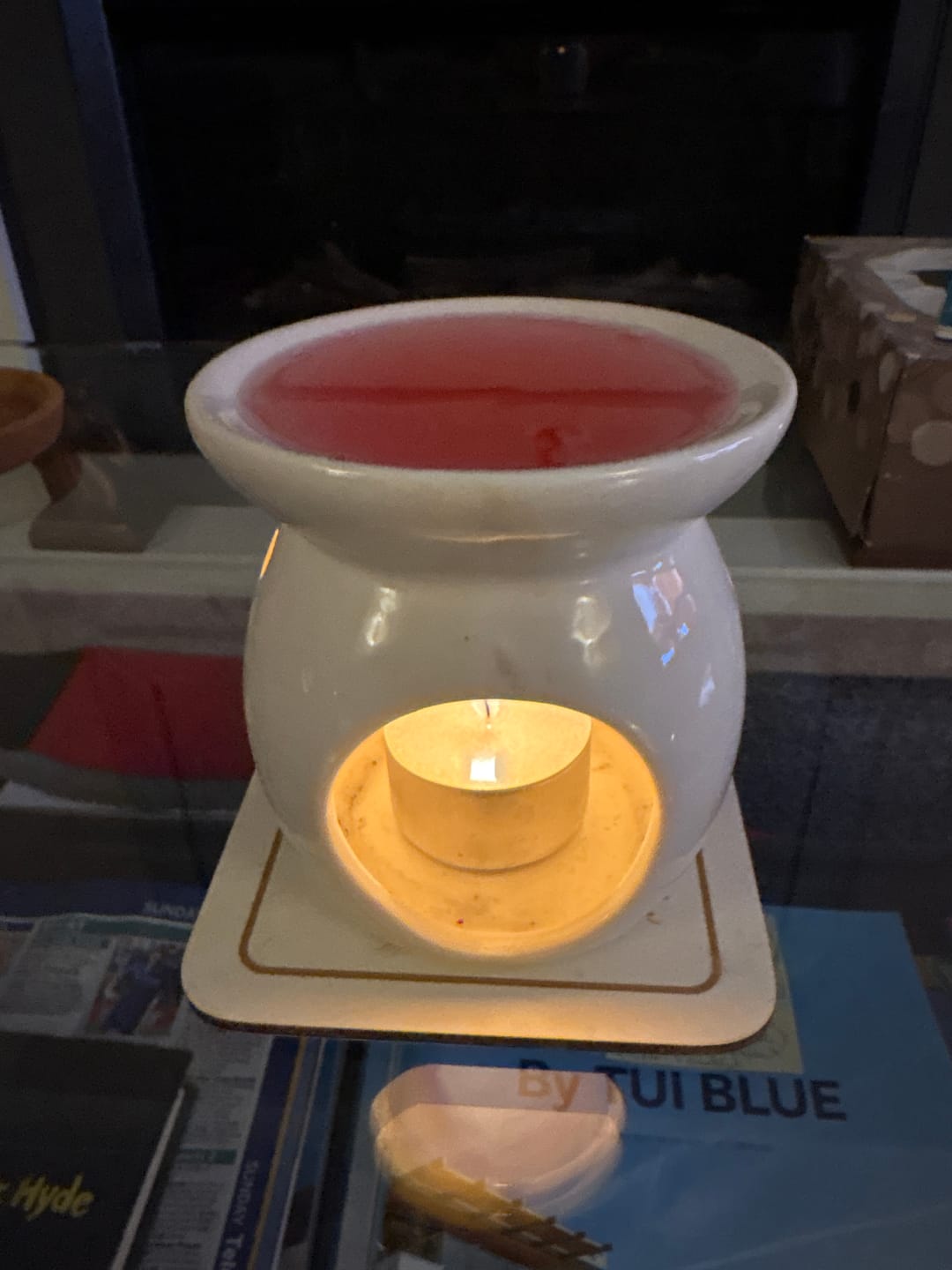 Customer photo review of Red Baccarat Gel Melt