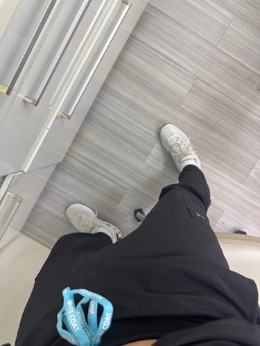 Customer photo review of Jogger MoveTech® Scrub Pants - Men / So Black