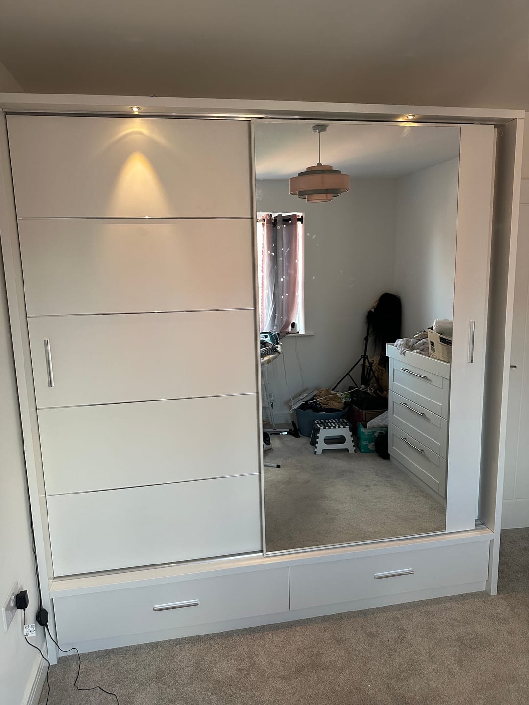 Customer photo review of Arti 5 - 2 Sliding Door Wardrobe 200cm