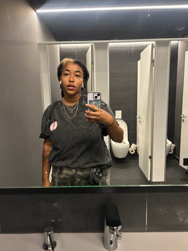 Customer photo review of fruits Unisex Tee