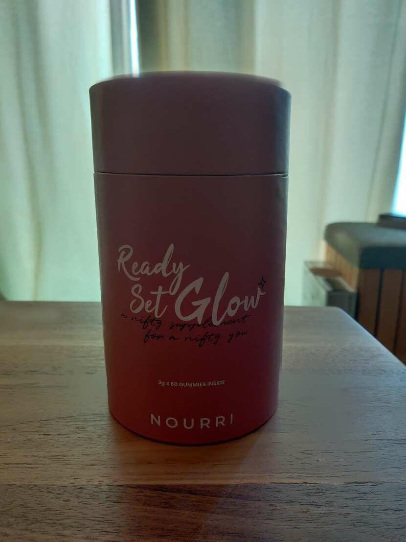 Customer photo review of Ready Set Glow - The Deliciously Effective Beauty Gummy