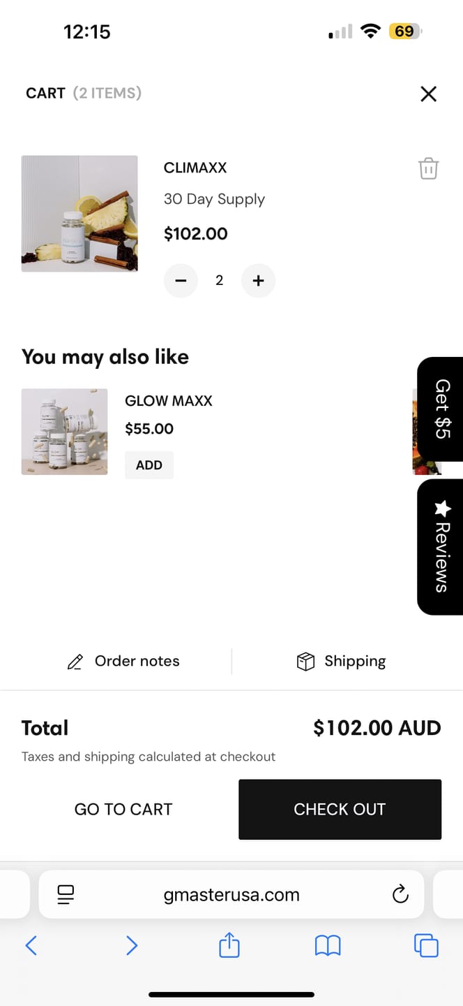 Customer photo review of CLIMAXX