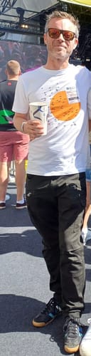 Customer photo review of Head North T-Shirt