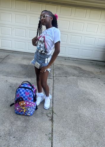 Customer photo review of Cobalt Bliss 3s DopeSkill T-Shirt Real Lover Graphic