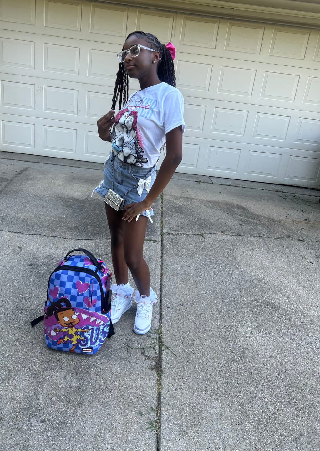 Customer photo review of Cobalt Bliss 3s DopeSkill T-Shirt Real Lover Graphic