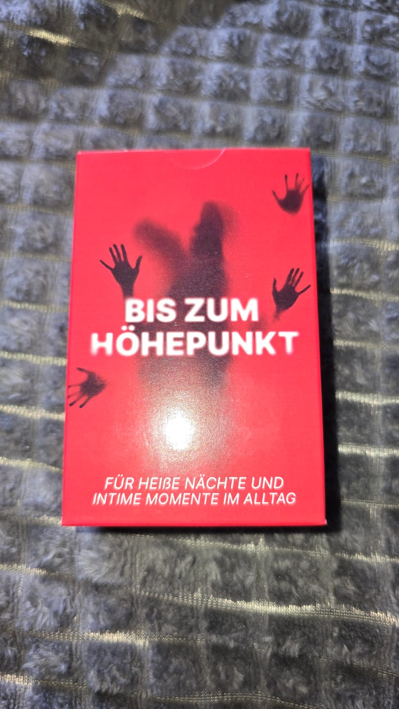 Customer photo review of (NEU) Bis zum Höhepunkt - Sex Spielkarten
