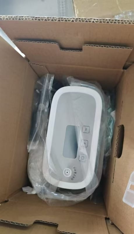 Customer photo review of Portable 1-5L Adjustable Continuous Flow 3 Hours Battery Oxygen Concentrator - 1001S