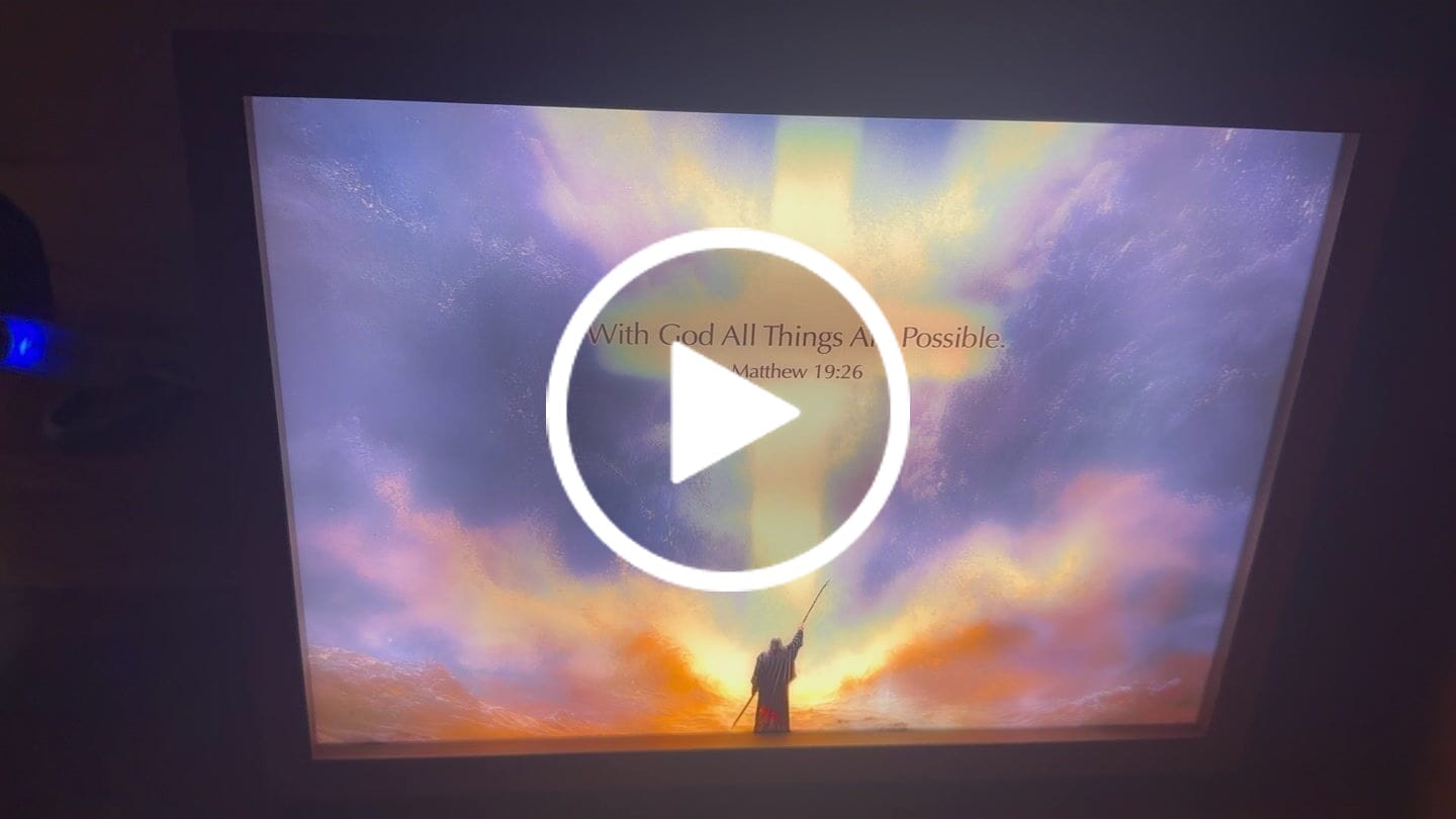 Customer video review of All Things Are Possible With God