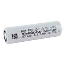 Customer photo review of Molicel P26A 18650 2600mAh 35A Battery