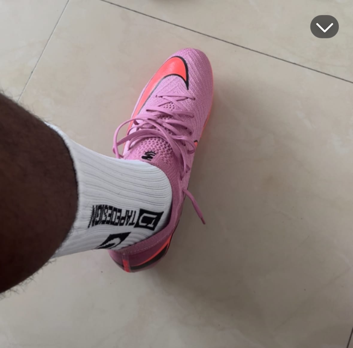 Customer photo review of Vapor 16 FG - Scary Good - Rose/Orange