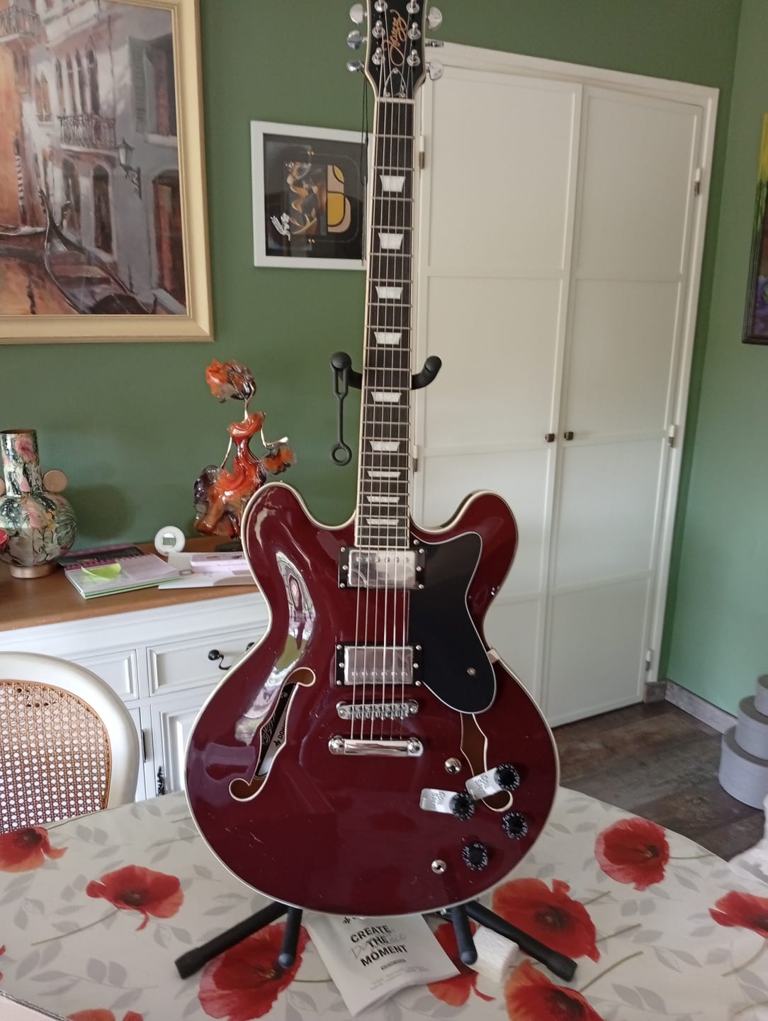 Customer photo review of Donner DJP-1000 Guitare Jazz Demi-Caisse