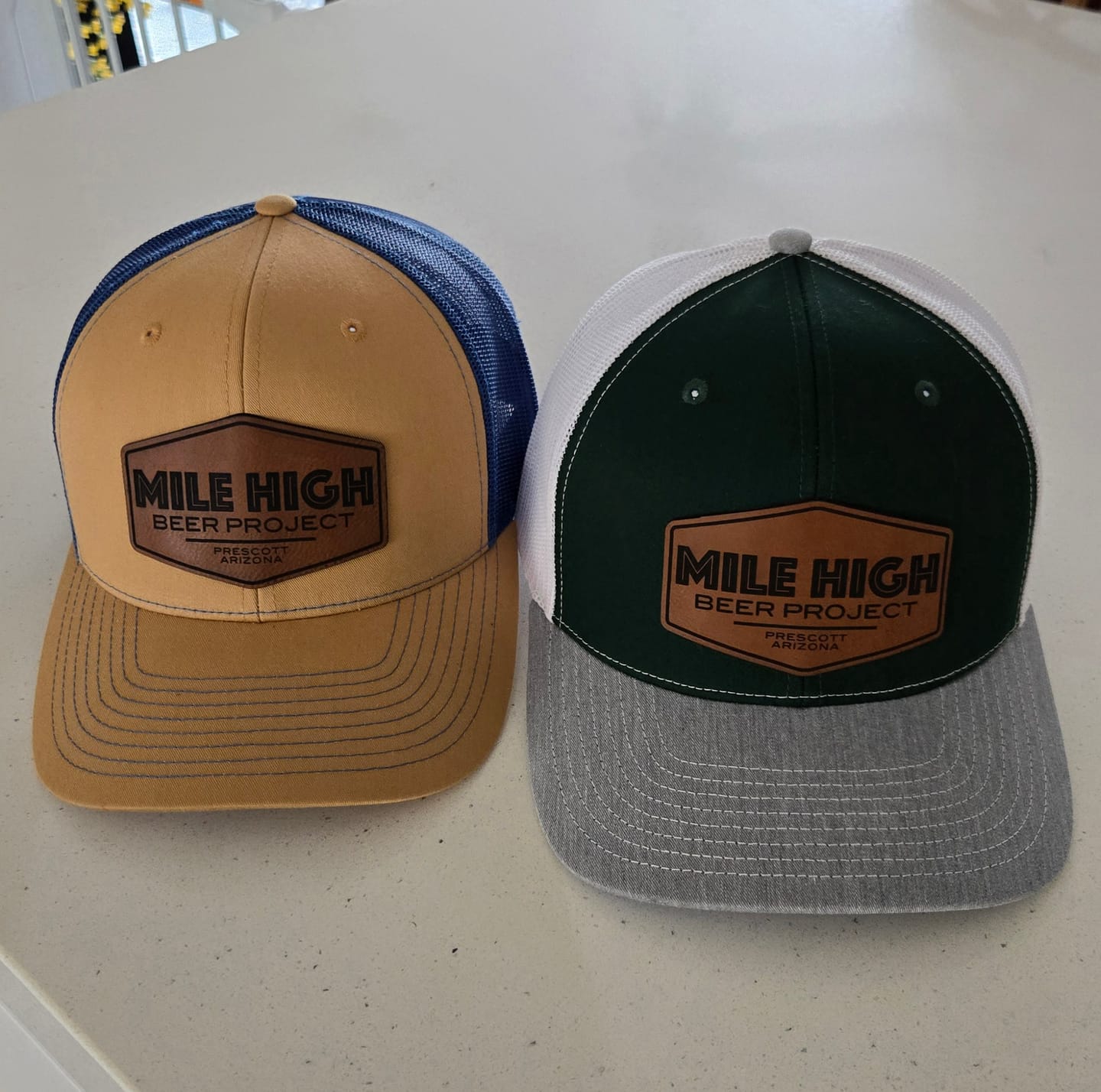 Customer photo review of Custom Trucker Hats