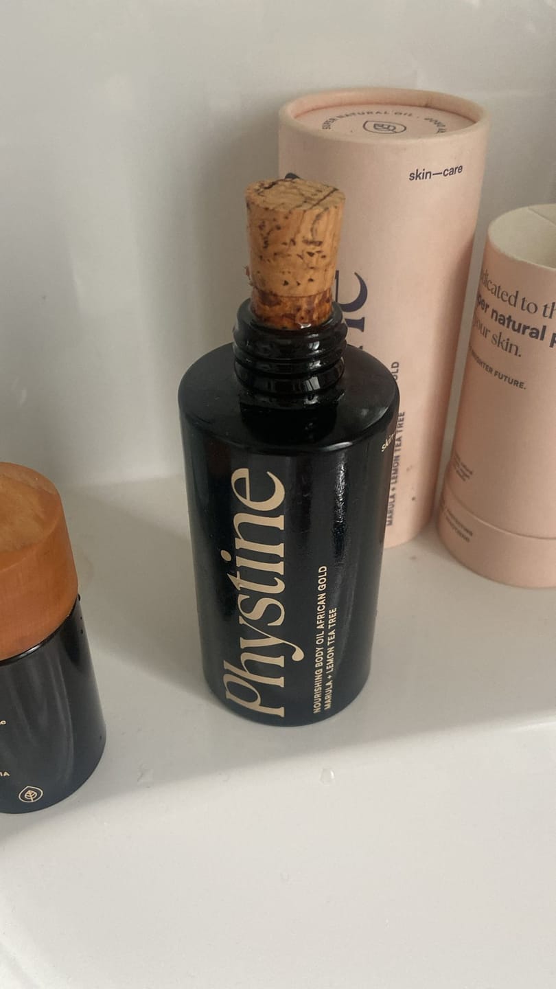 Customer photo review of Körperöl African Gold