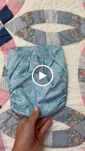 Customer video review of Shop the Vault: Pocket Cloth Diaper with Athletic Wicking Jersey