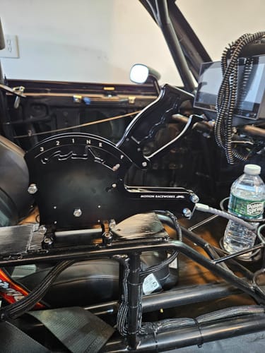 Customer photo review of TH400 3 Speed Reverse Pattern Operator Series Billet Shifter Front Exit