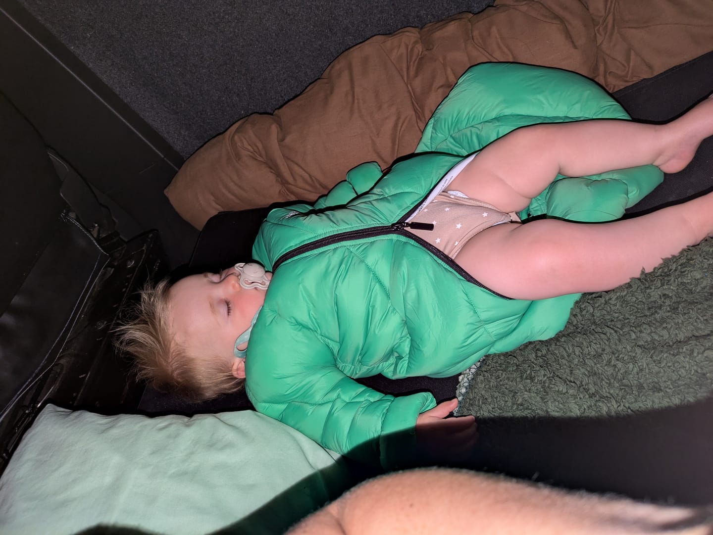 Customer photo review of Little Mo Baby Sleeping Bag (6-18 months)