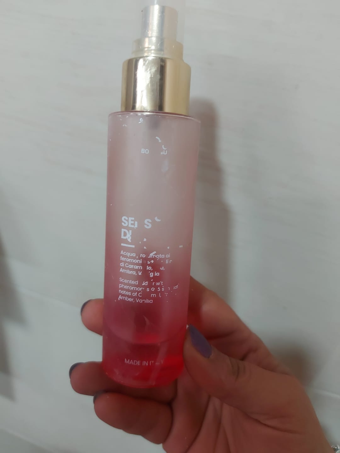 Customer photo review of Sensual Dream - Agua Perfumada